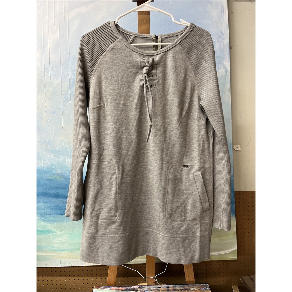 St John Wool Blend Sweatshirt Dress Size Small